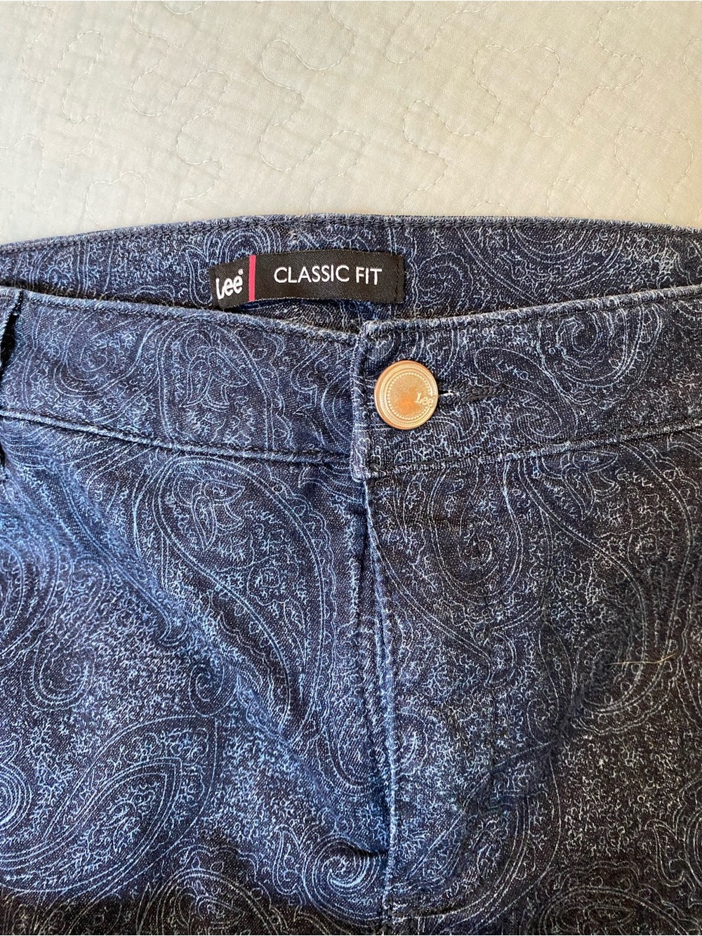 Lee Classic Fit Jeans Sz 20 - Picture 2 of 7